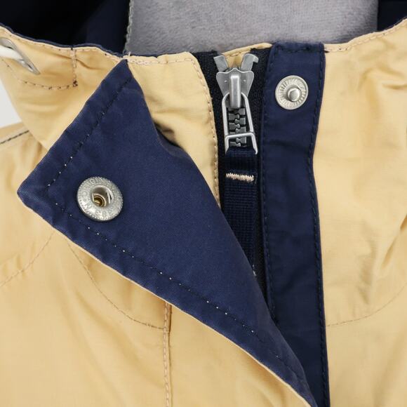 Gaastra Supplies Jacket Womens Medium Tan Hooded Full Zip Snaps Pockets Bomber - Picture 12 of 16